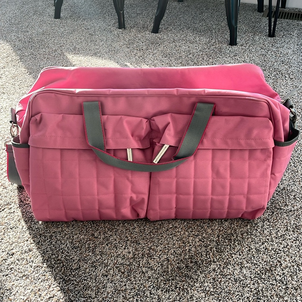 EUC Pink weekender duffle bag.